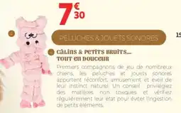 Auchan Peluches & jouets sonores offre