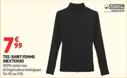 Auchan INEXTENSO TEE-SHIRT FEMME offre
