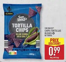 ALDI Sun Snacks TORTILLA CHIPS offre