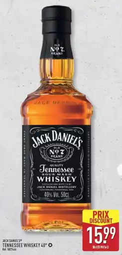 ALDI JACK DANIEL'S TENNESSEE WHISKEY offre