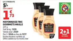 Auchan Maille mayonnaise offre