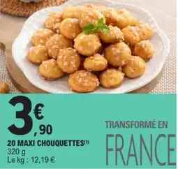 E.Leclerc MAXI CHOUQUETTES offre