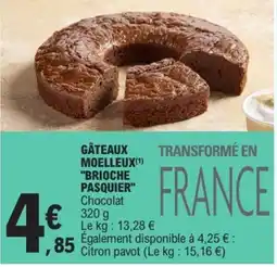 E.Leclerc Brioche Pasquier offre