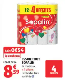 Auchan Sopalin Essuietout offre