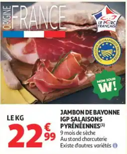 Auchan Jambon de Bayonne offre