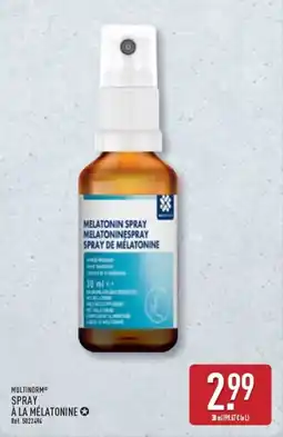 ALDI MULTINORM SPRAY À LA MÉLATONINE offre