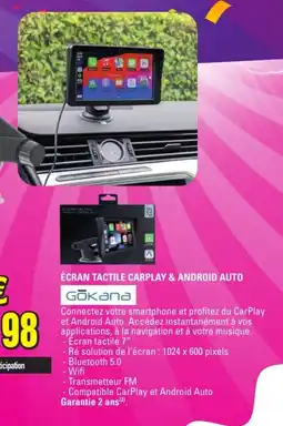 E.Leclerc GŌKana ÉCRAN TACTILE CARPLAY & ANDROID AUTO offre
