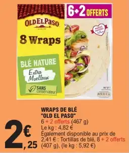 E.Leclerc OLD EL PASO Wraps offre
