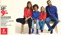 Auchan INEXTENSO Gilet ou pull enfant ou adulte offre