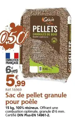 Provence Outillage Genie du Feu Pellets offre