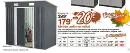 Provence Outillage Abri de jardin en métal offre