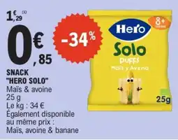 E.Leclerc Hero Solo puffs offre
