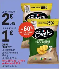 E.Leclerc Brets Chips offre