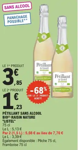 E.Leclerc Pétillant de Listel offre