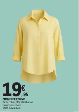 E.Leclerc CHEMISIER FEMME offre