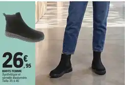 E.Leclerc BOOTS FEMME offre