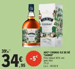 E.Leclerc CAMUS Cognac offre