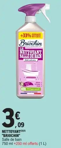E.Leclerc Briochin nettoyant salle de bain offre
