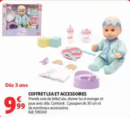 Auchan COFFRET LEA ET ACCESSOIRES offre