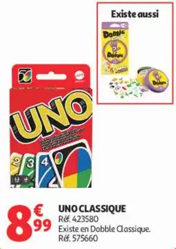 Auchan UNO UNO CLASSIQUE offre