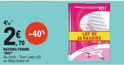 E.Leclerc BIC RASOIRS FEMME offre