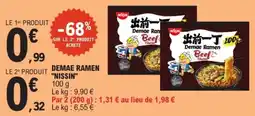 E.Leclerc NISSIN Demae Ramen offre