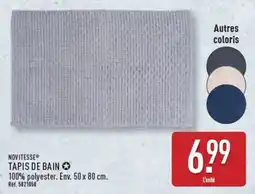 ALDI NOVITESSE TAPIS DE BAIN offre