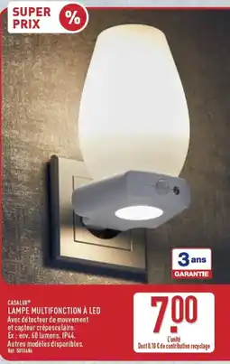 ALDI CASALUX LAMPE MULTIFONCTION À LED offre