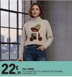 E.Leclerc PULL FEMME offre