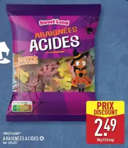 ALDI Sweet Land Araignées Acides offre