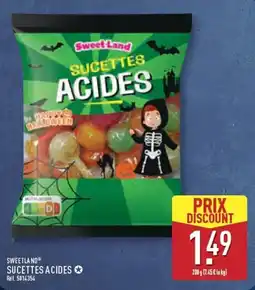 ALDI Sweet-Land Sucettes Acides offre