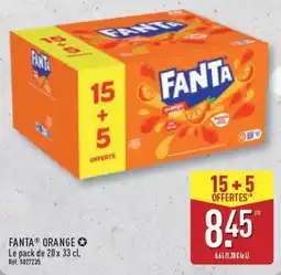 ALDI FANTA ORANGE offre