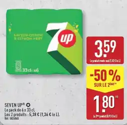 ALDI SEVEN UP offre
