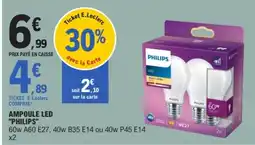 E.Leclerc PHILIPS Ampoule LED offre