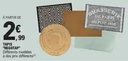 E.Leclerc TAPIS "NEGOTAP" offre