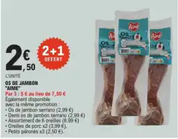 E.Leclerc Aimé OS DE JAMBON offre