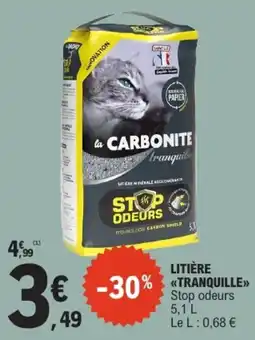E.Leclerc la CARBONITE tranquille offre