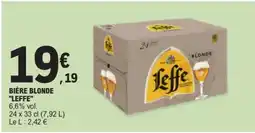 E.Leclerc Leffe Bière blonde offre