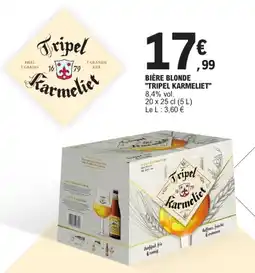 E.Leclerc Tripel Karmeliet offre