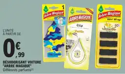 E.Leclerc Arbre Magique Désodorisant voiture offre