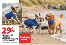 Auchan Terre de Marins Ensemble ciré + bandana offre