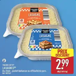 ALDI TRADER JOE'S LASAGNE offre