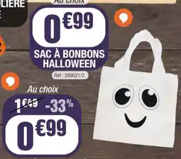 La Foir'Fouille SAC À BONBONS HALLOWEEN offre