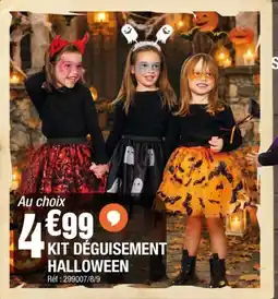 La Foir'Fouille KIT DÉGUISEMENT HALLOWEEN offre