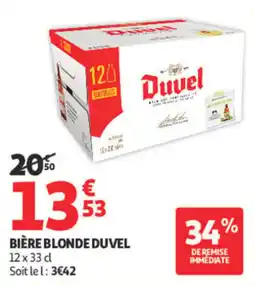 Auchan Duvel Bière blonde offre