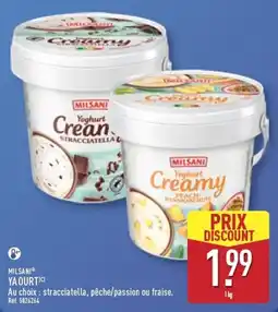 ALDI MILSANI YOGHURT CREAMY offre