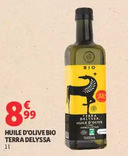 Auchan TERRA DELYSSA HUILE D'OLIVE BIO offre
