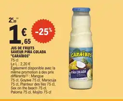 E.Leclerc CARAÏBOS JUS DE FRUITS offre