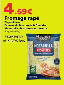 Hmarket H.market Selection Mozzarella Cossettes offre