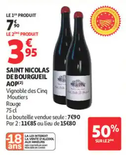 Auchan SAINT NICOLAS DE BOURGUEIL offre